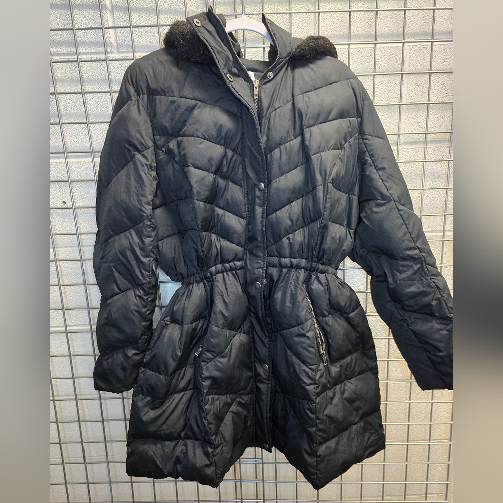 Women's Black Quilted Jacket